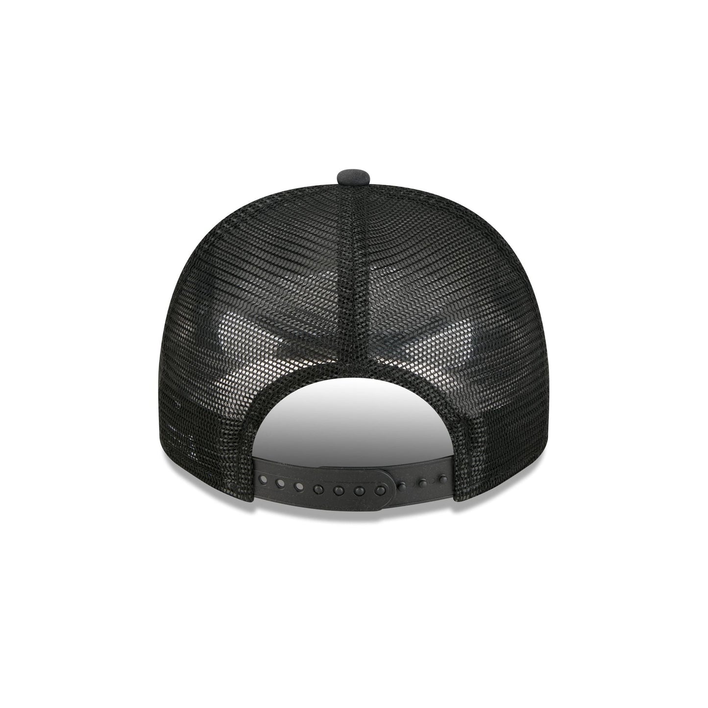 Phoenix Suns Washed Black 9FIFTY A-Frame Trucker Hat