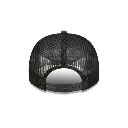 Phoenix Suns Washed Black 9FIFTY A-Frame Trucker Hat
