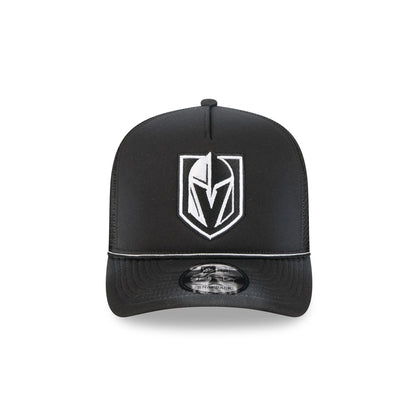 Vegas Golden Knights Washed Black 9FIFTY A-Frame Trucker Hat