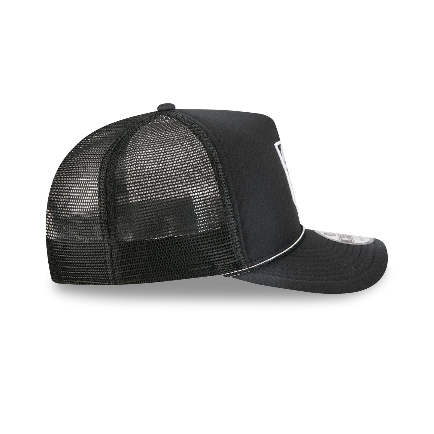Vegas Golden Knights Washed Black 9FIFTY A-Frame Trucker Hat