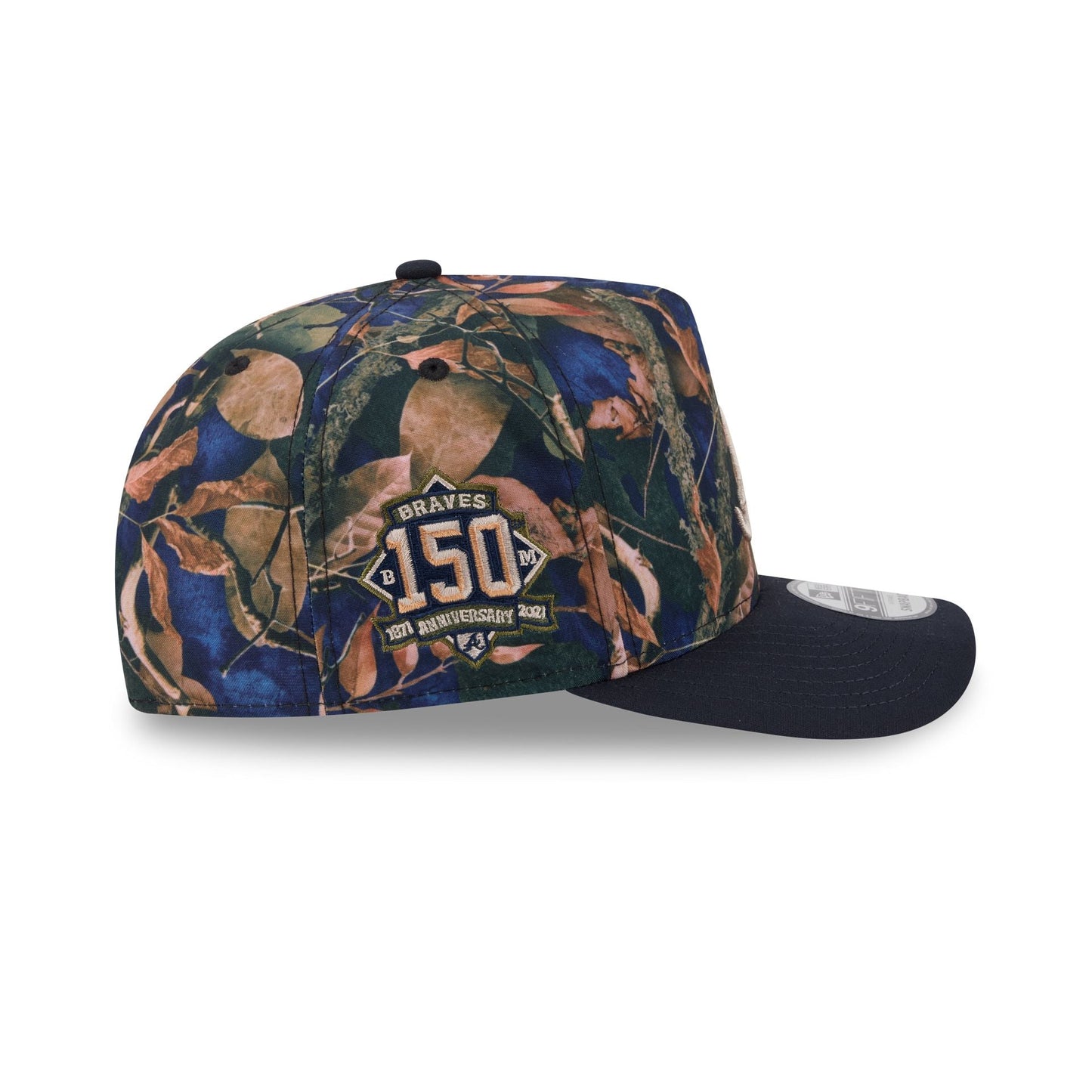 Atlanta Braves Leaves 9FIFTY A-Frame Snapback Hat