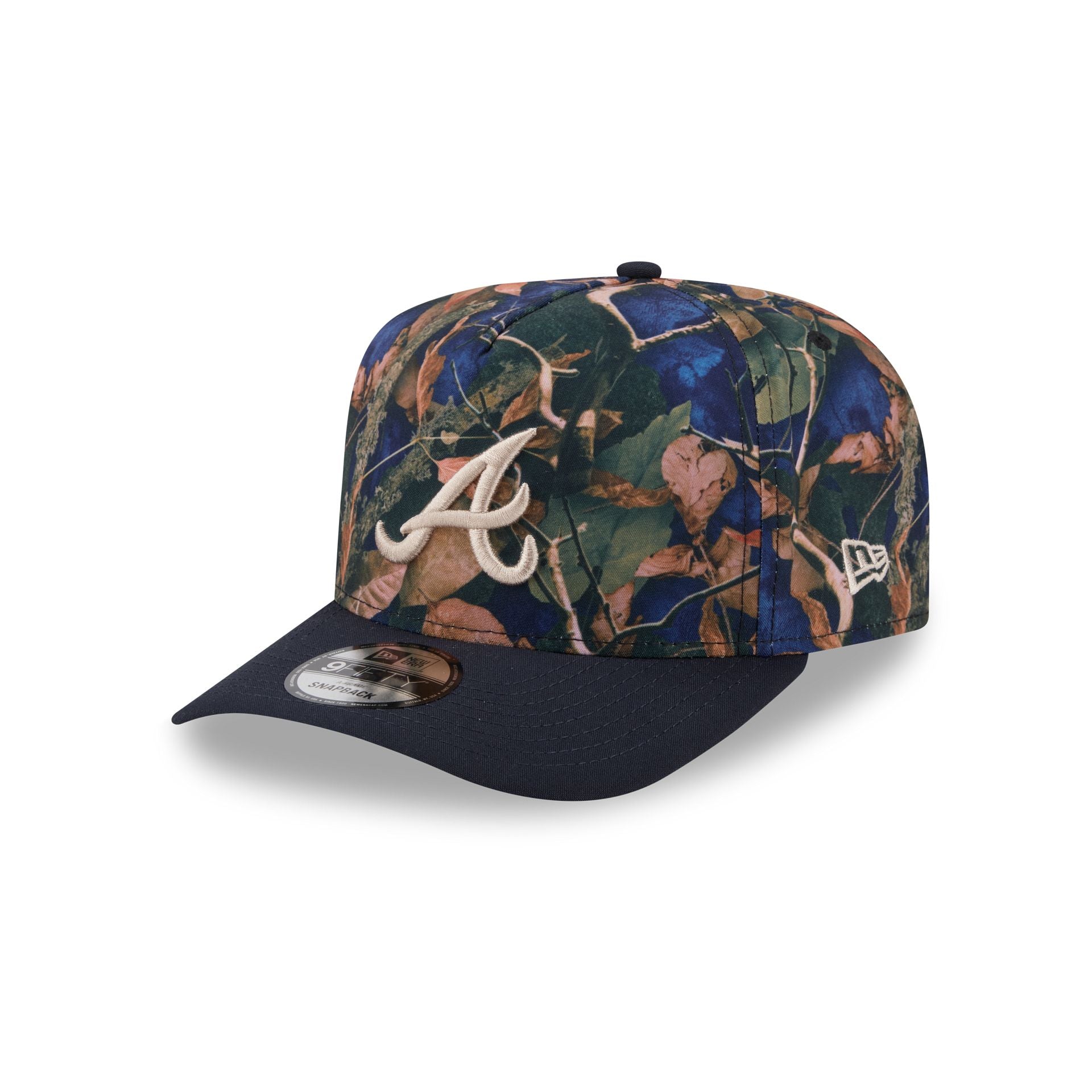 Atlanta Braves Leaves 9FIFTY A-Frame Snapback Hat
