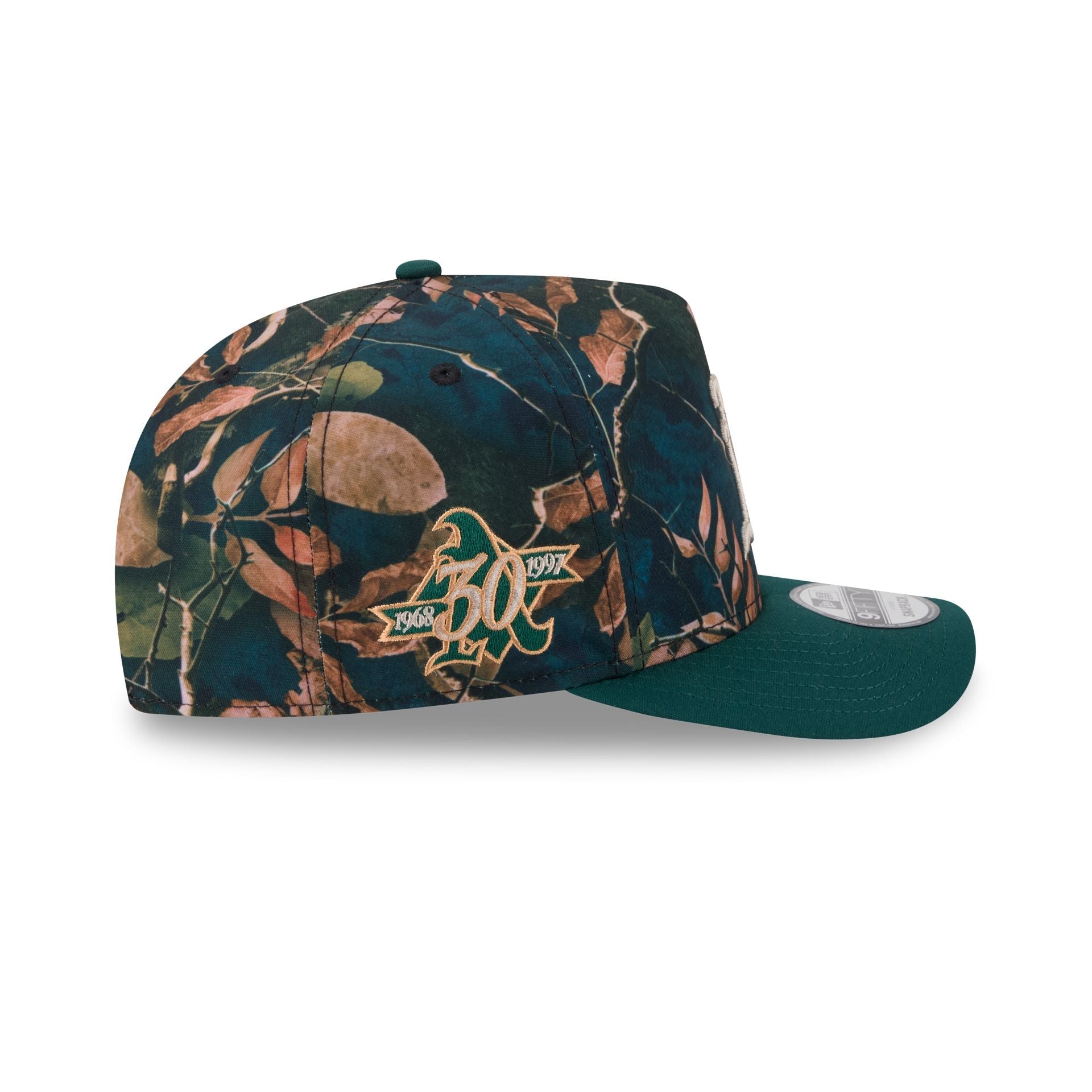 Athletics Leaves 9FIFTY A-Frame Snapback Hat