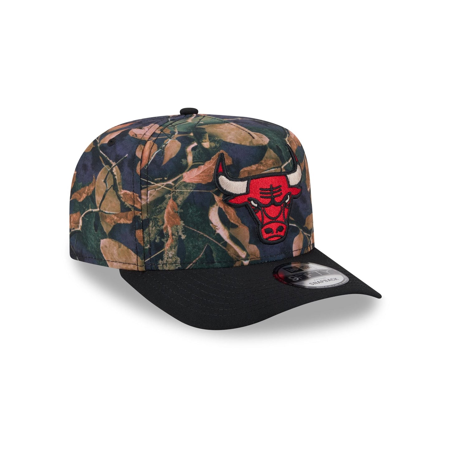 Chicago Bulls Leaves 9FIFTY A-Frame Snapback Hat