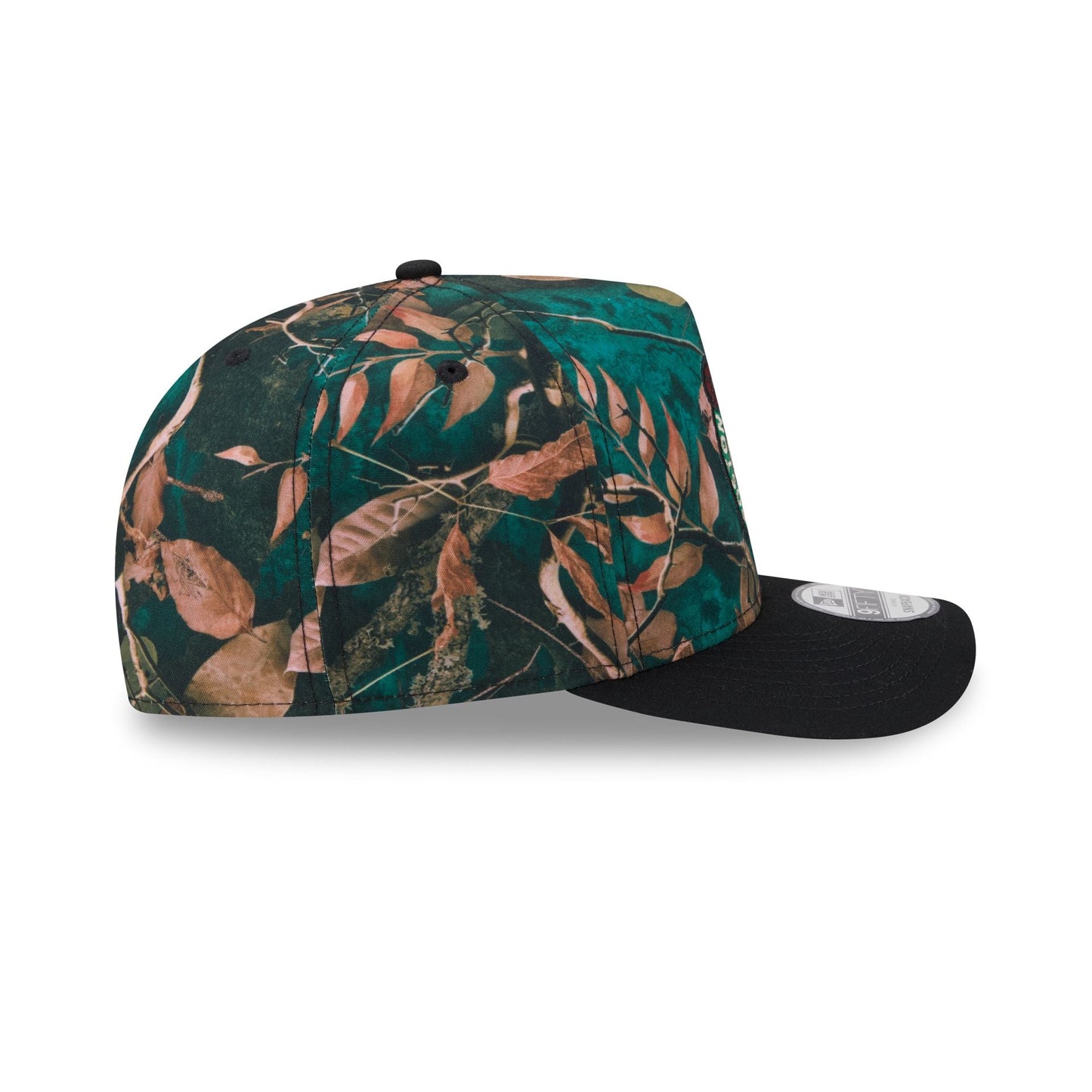 Boston Celtics Leaves 9FIFTY A-Frame Snapback Hat