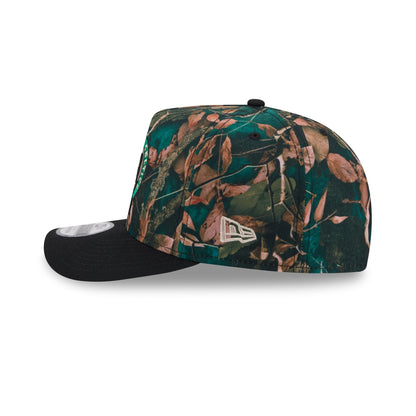 Boston Celtics Leaves 9FIFTY A-Frame Snapback Hat