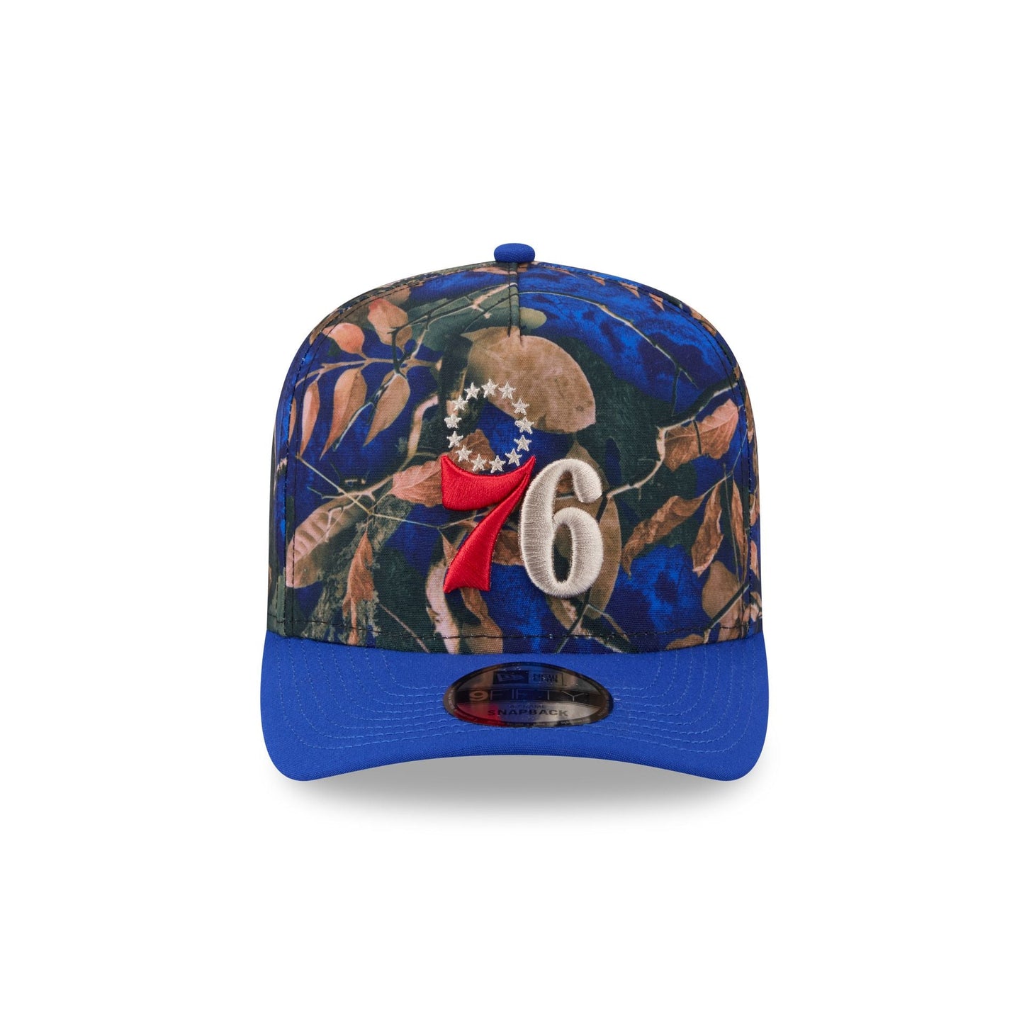 Philadelphia 76ers Leaves 9FIFTY A-Frame Snapback Hat