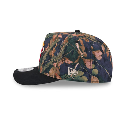 Miami Heat Leaves 9FIFTY A-Frame Snapback Hat