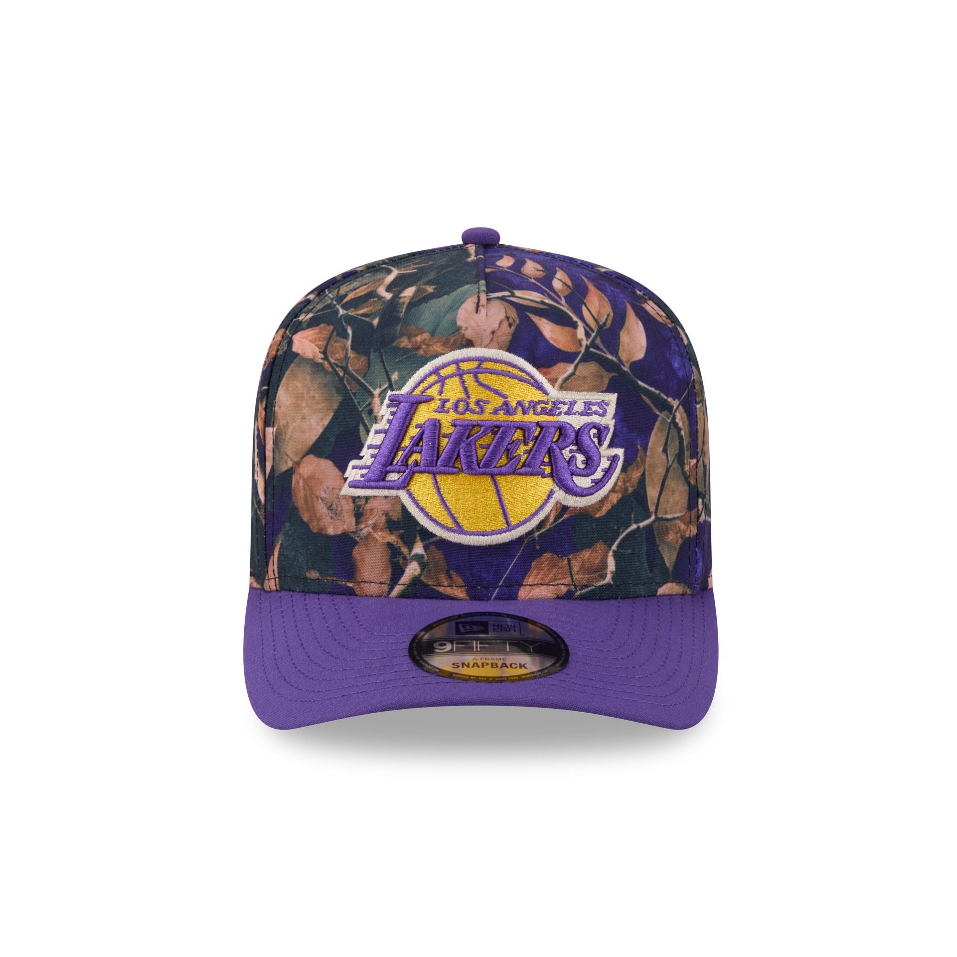 Los Angeles Lakers Leaves 9FIFTY A-Frame Snapback Hat