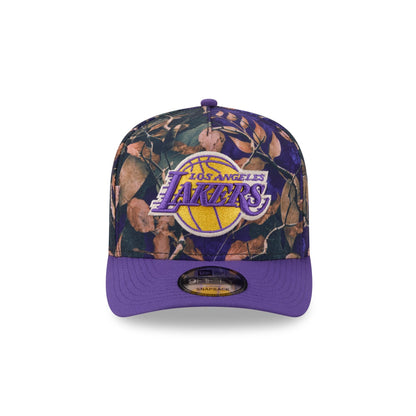 Los Angeles Lakers Leaves 9FIFTY A-Frame Snapback Hat