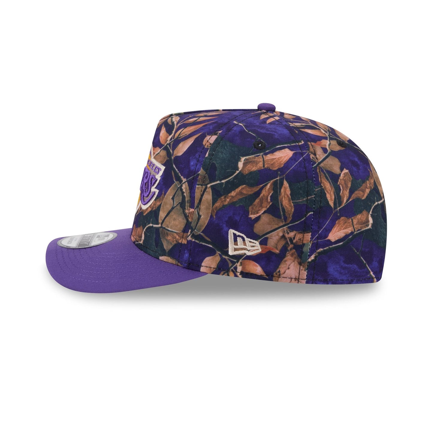 Los Angeles Lakers Leaves 9FIFTY A-Frame Snapback Hat