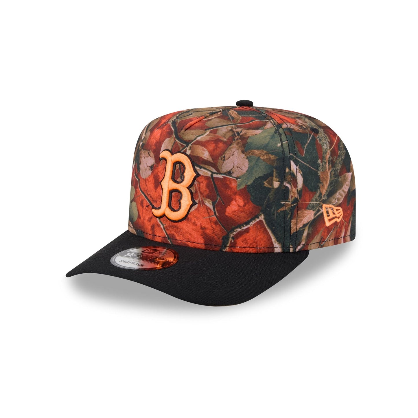 Boston Red Sox Amber Leaves 9FIFTY A-Frame Snapback Hat