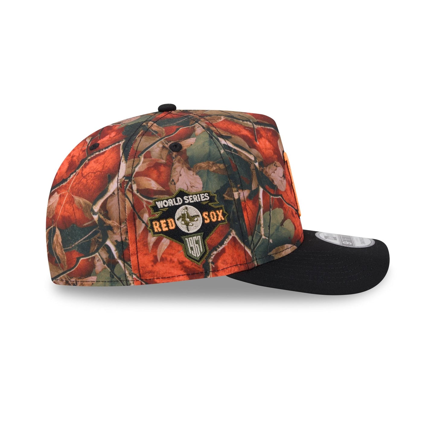 Boston Red Sox Amber Leaves 9FIFTY A-Frame Snapback Hat