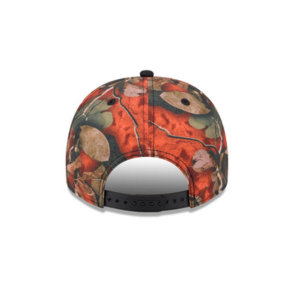 Atlanta Braves Amber Leaves 9FIFTY A-Frame Snapback Hat