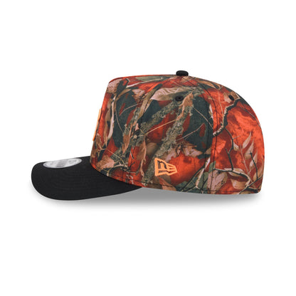 Chicago Cubs Amber Leaves 9FIFTY A-Frame Snapback Hat