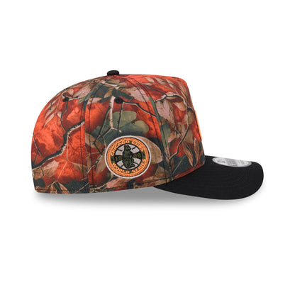 Chicago Cubs Amber Leaves 9FIFTY A-Frame Snapback Hat