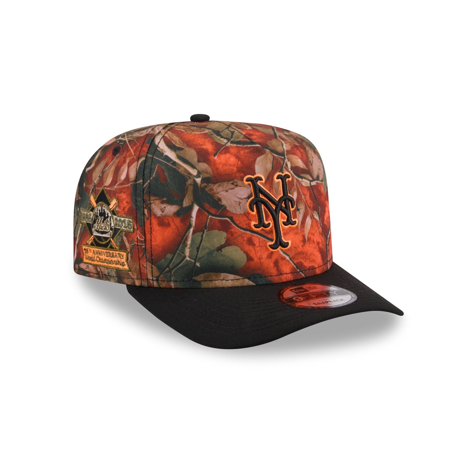 New York Mets Amber Leaves 9FIFTY A-Frame Snapback Hat