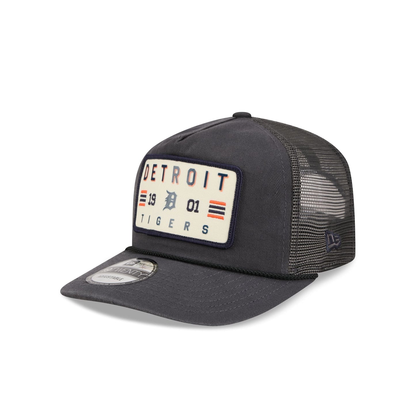 Detroit Tigers Washed Graphite 19TWENTY Trucker Hat