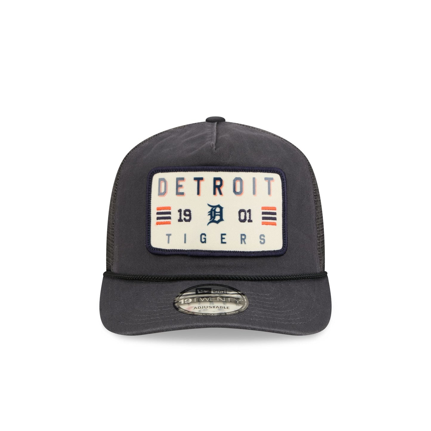 Detroit Tigers Washed Graphite 19TWENTY Trucker Hat