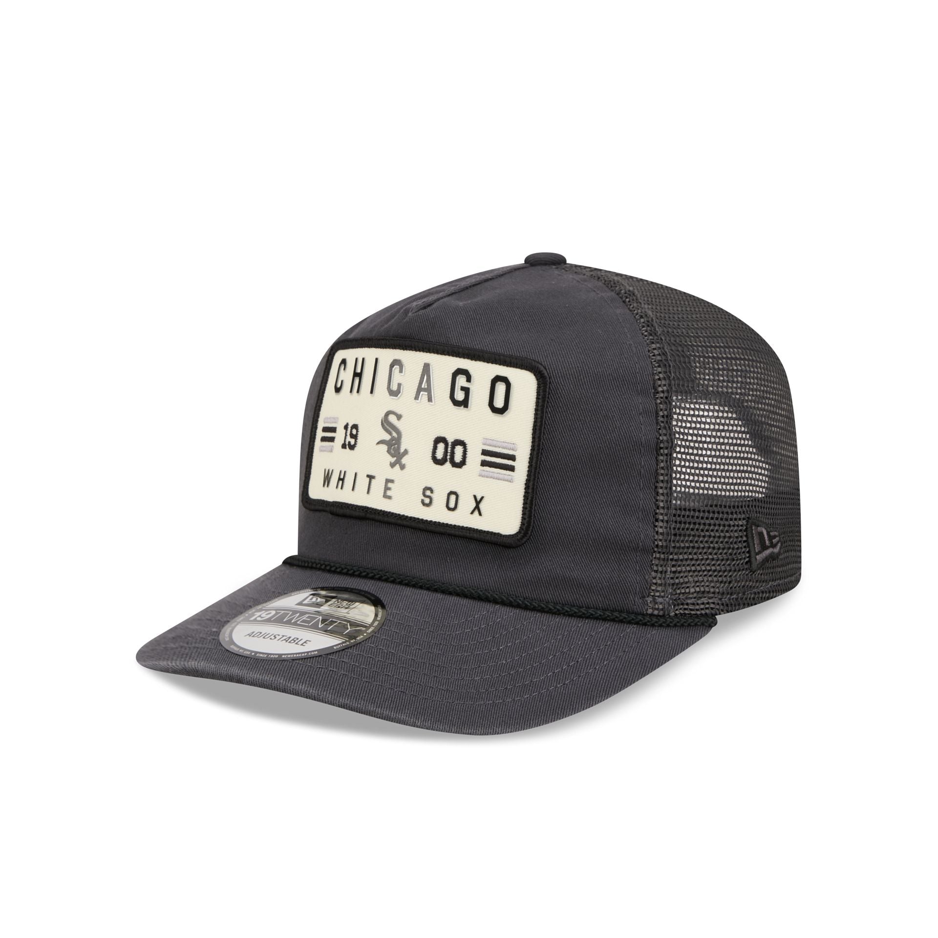 Chicago White Sox Washed Graphite 19TWENTY Trucker Hat