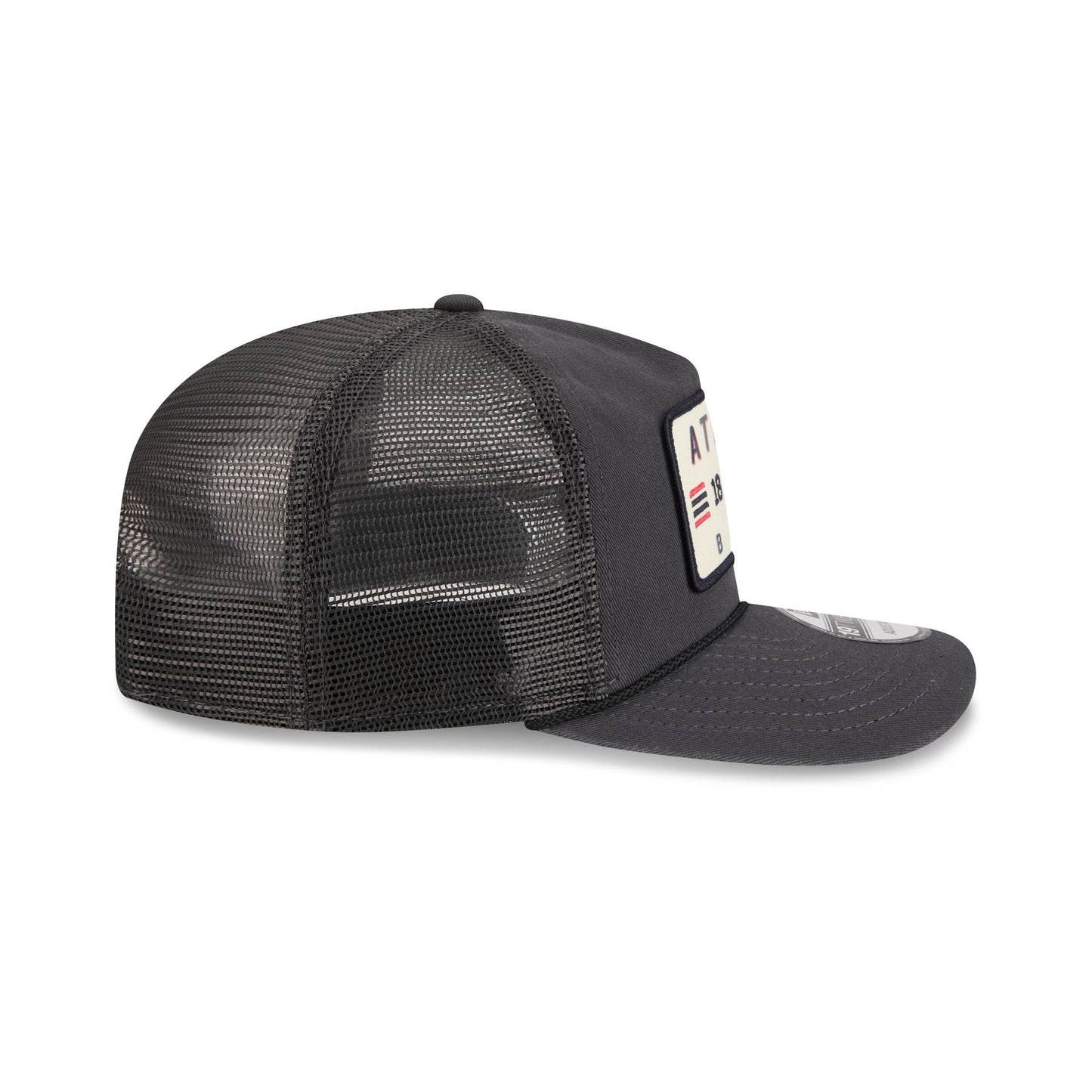 Atlanta Braves Washed Graphite 19TWENTY Trucker Hat