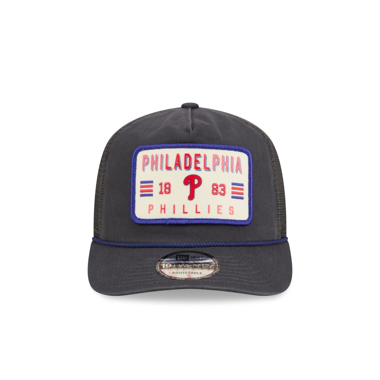 Philadelphia Phillies Washed Graphite 19TWENTY Trucker Hat