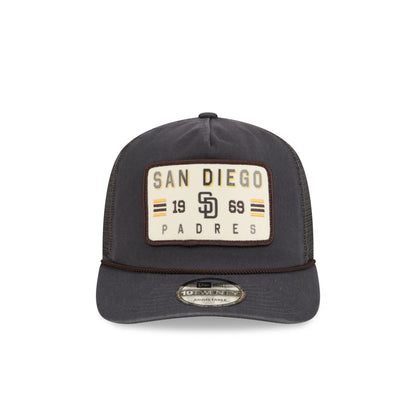 San Diego Padres Washed Graphite 19TWENTY Trucker Hat