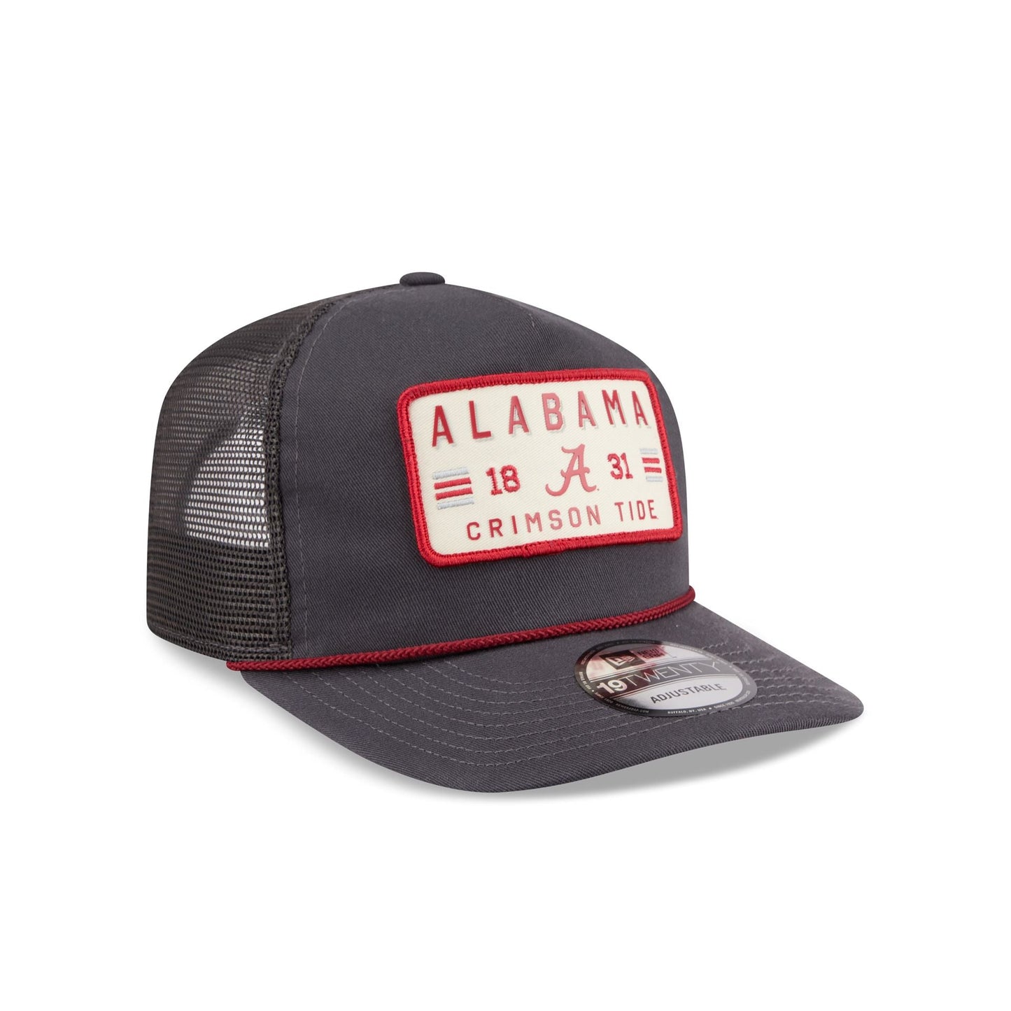 Alabama Crimson Tide Washed Graphite 19TWENTY Trucker Hat