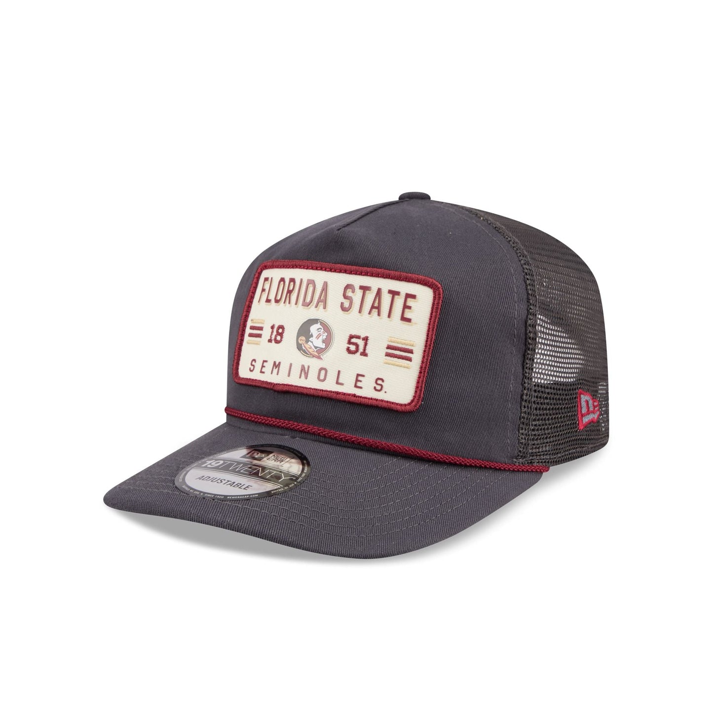 Florida State Seminoles Washed Graphite 19TWENTY Trucker Hat