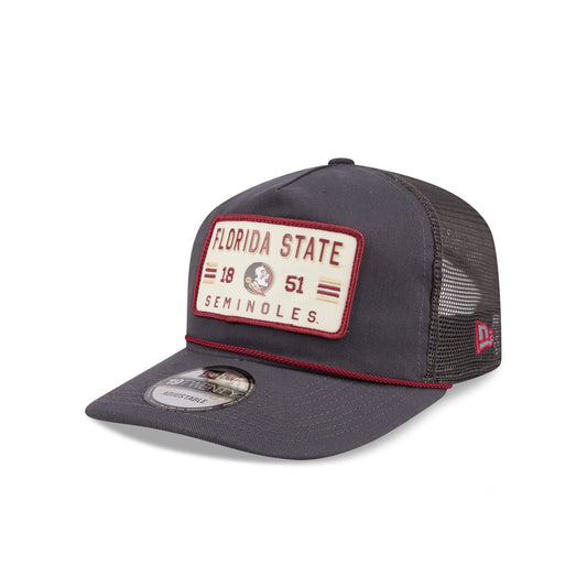 Florida State Seminoles Washed Graphite 19TWENTY Trucker Hat