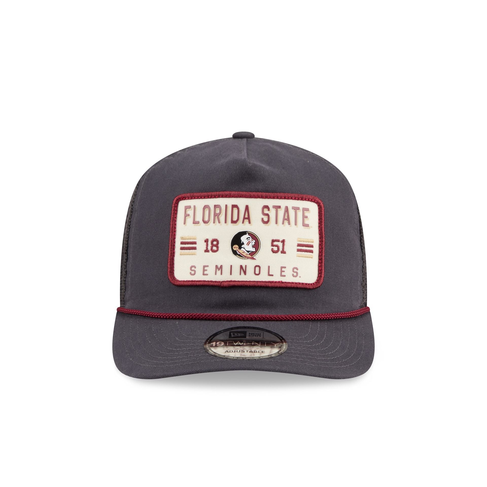 Florida State Seminoles Washed Graphite 19TWENTY Trucker Hat
