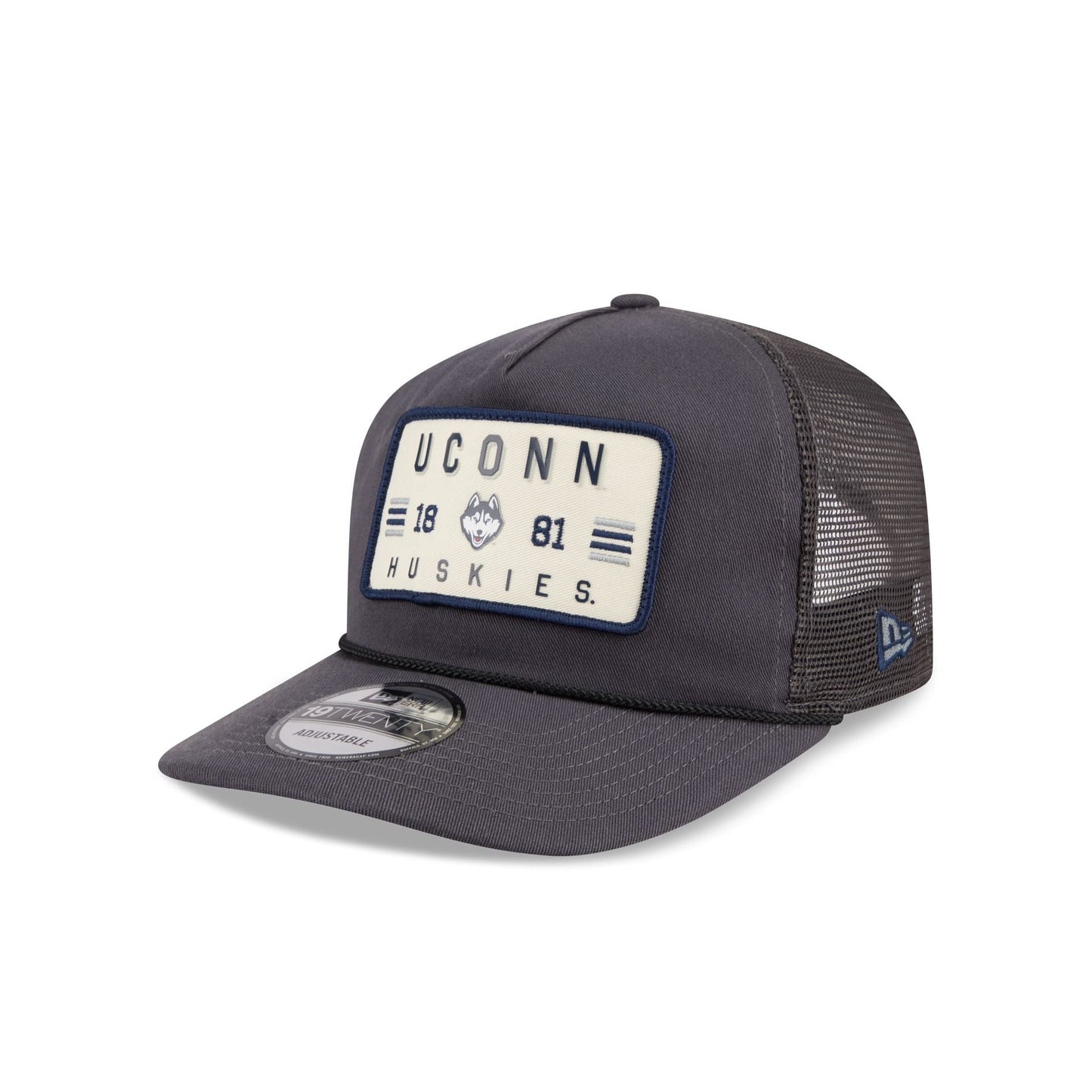 Connecticut Huskies Washed Graphite 19TWENTY Trucker Hat