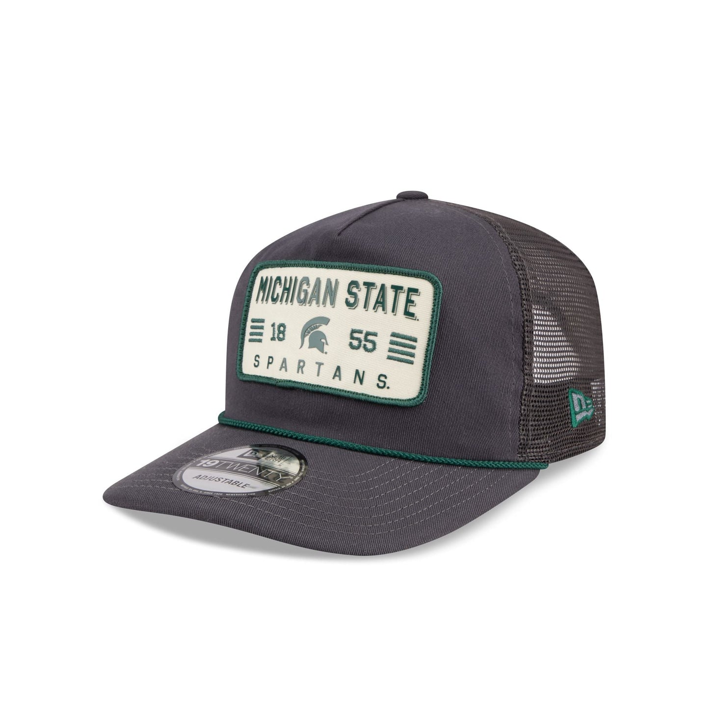 Michigan State Spartans Washed Graphite 19TWENTY Trucker Hat