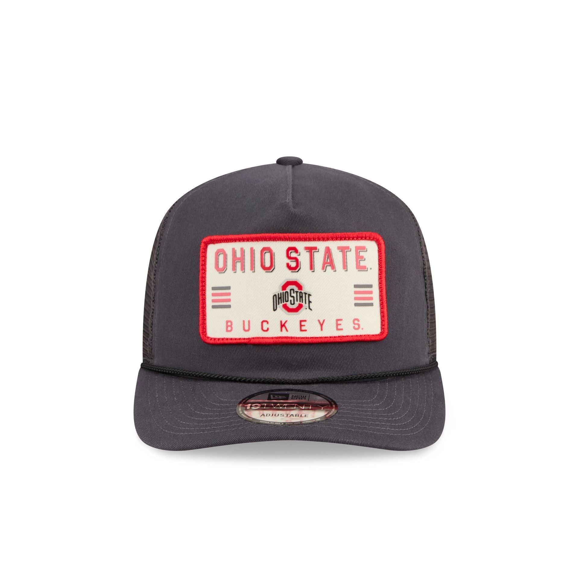 Ohio State Buckeyes Washed Graphite 19TWENTY Trucker Hat