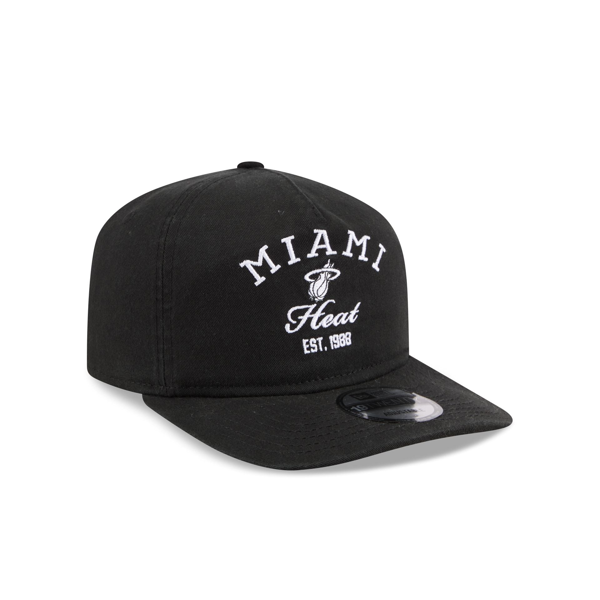 Miami Heat Stacked 19TWENTY Adjustable Hat