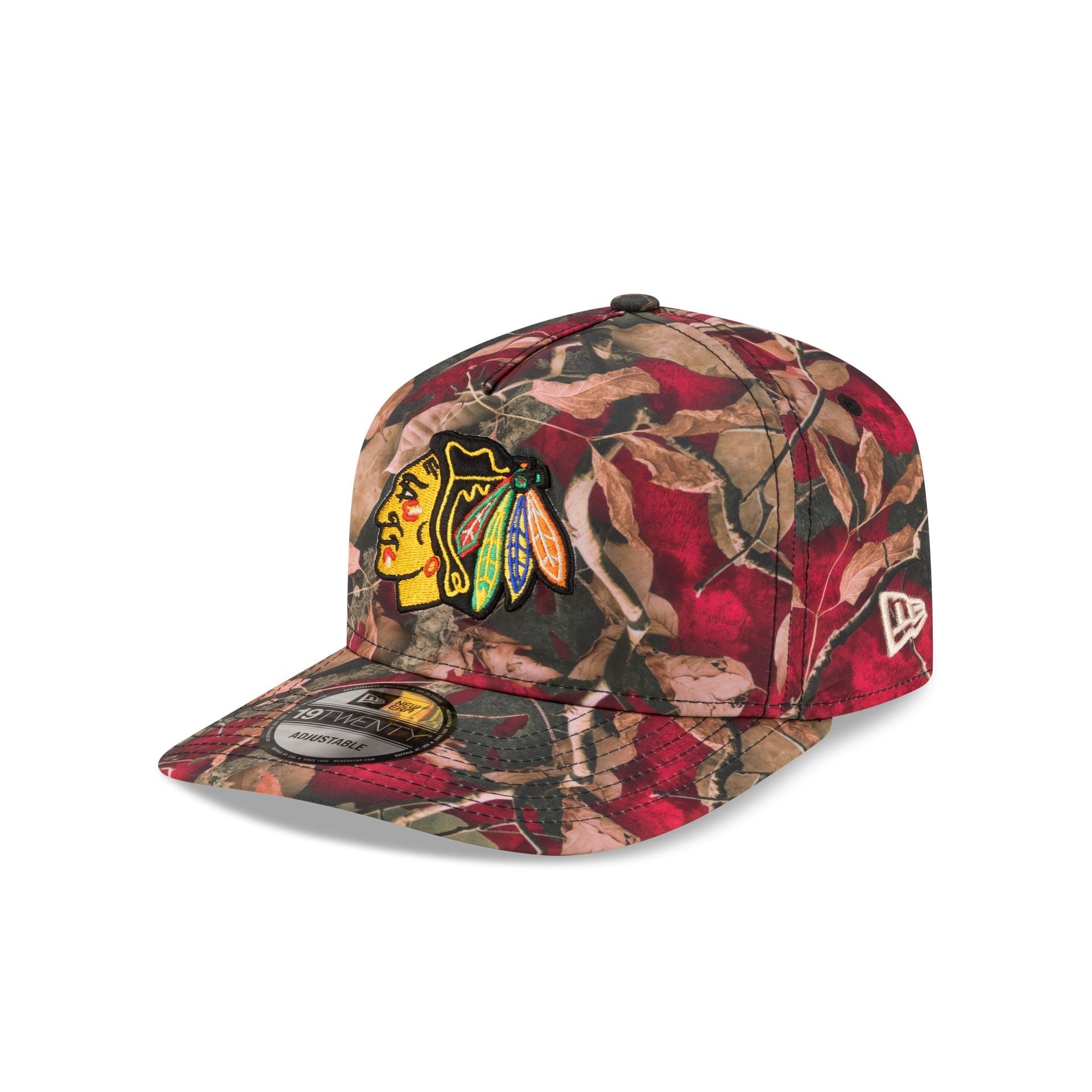 Chicago Blackhawks Leaves 19TWENTY Adjustable Hat