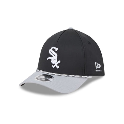 Chicago White Sox Rope 39THIRTY M-Crown A-Frame Stretch Fit Hat