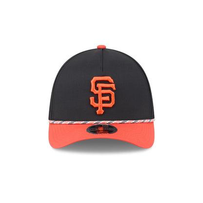 San Francisco Giants Rope 39THIRTY M-Crown A-Frame Stretch Fit Hat