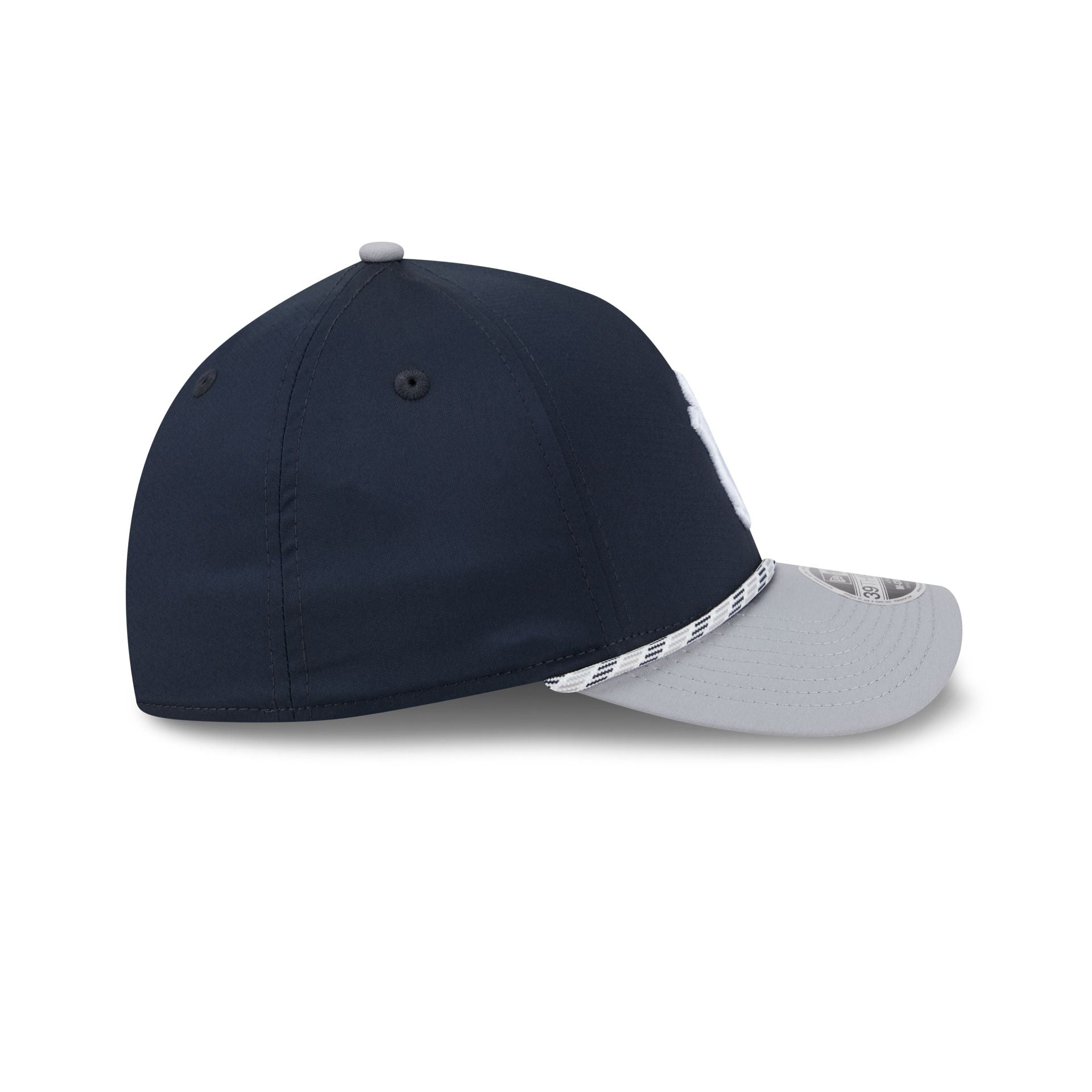 New York Yankees Rope 39THIRTY M-Crown A-Frame Stretch Fit Hat