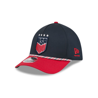 U.S. Soccer Women's National Team Rope 39THIRTY M-Crown A-Frame Stretch Fit Hat