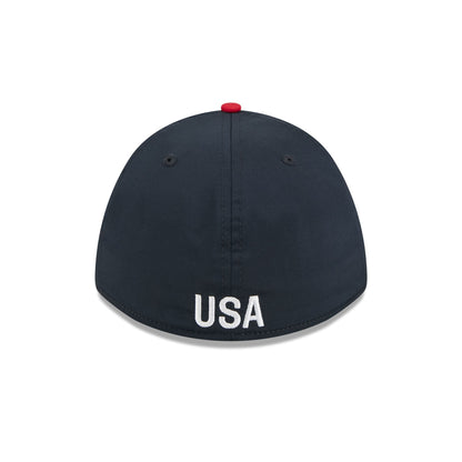 U.S. Soccer Women's National Team Rope 39THIRTY M-Crown A-Frame Stretch Fit Hat
