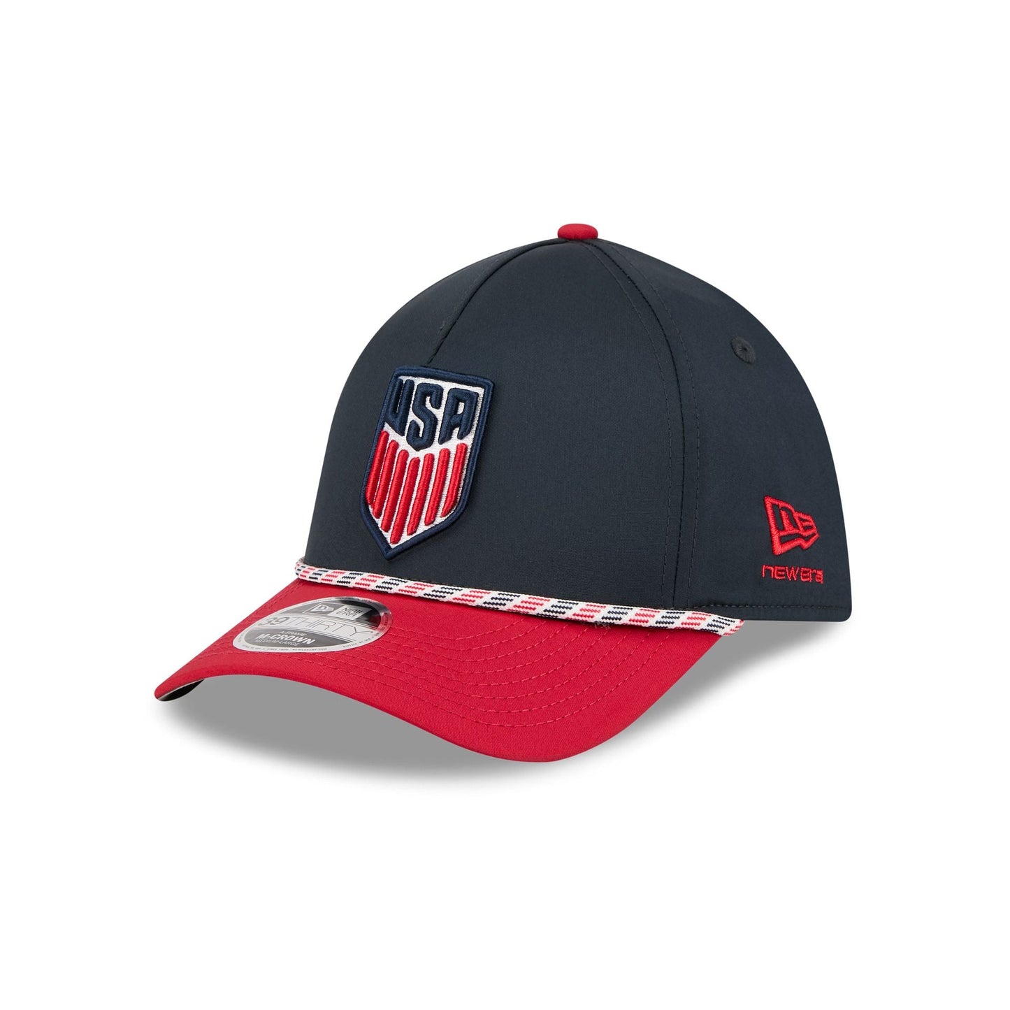 U.S. Soccer Men's National Team Rope 39THIRTY M-Crown A-Frame Stretch Fit Hat