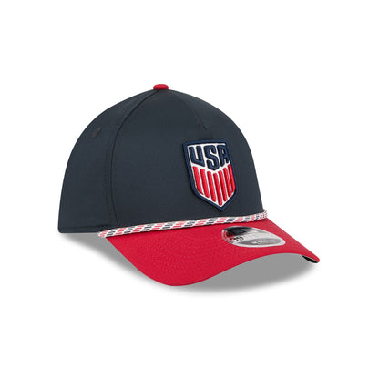 U.S. Soccer Men's National Team Rope 39THIRTY M-Crown A-Frame Stretch Fit Hat