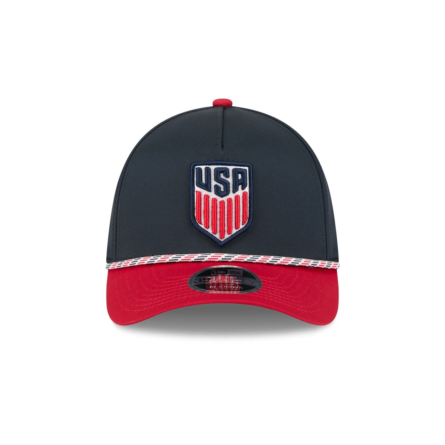 U.S. Soccer Men's National Team Rope 39THIRTY M-Crown A-Frame Stretch Fit Hat