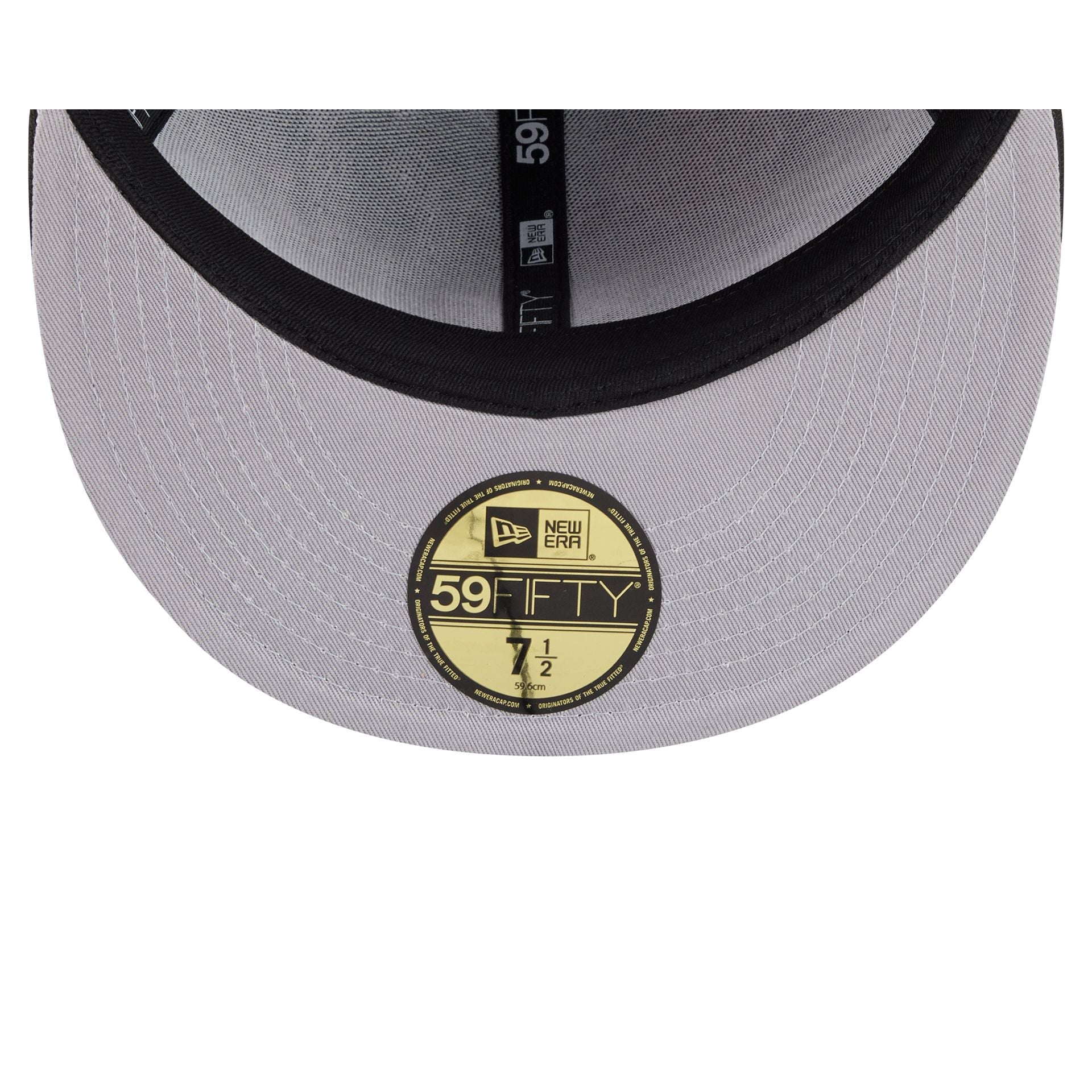 NFL All Over Logo Black 59FIFTY Fitted Hat