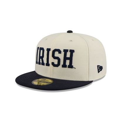 Notre Dame Fighting Irish Two Tone Stitch 59FIFTY Fitted Hat