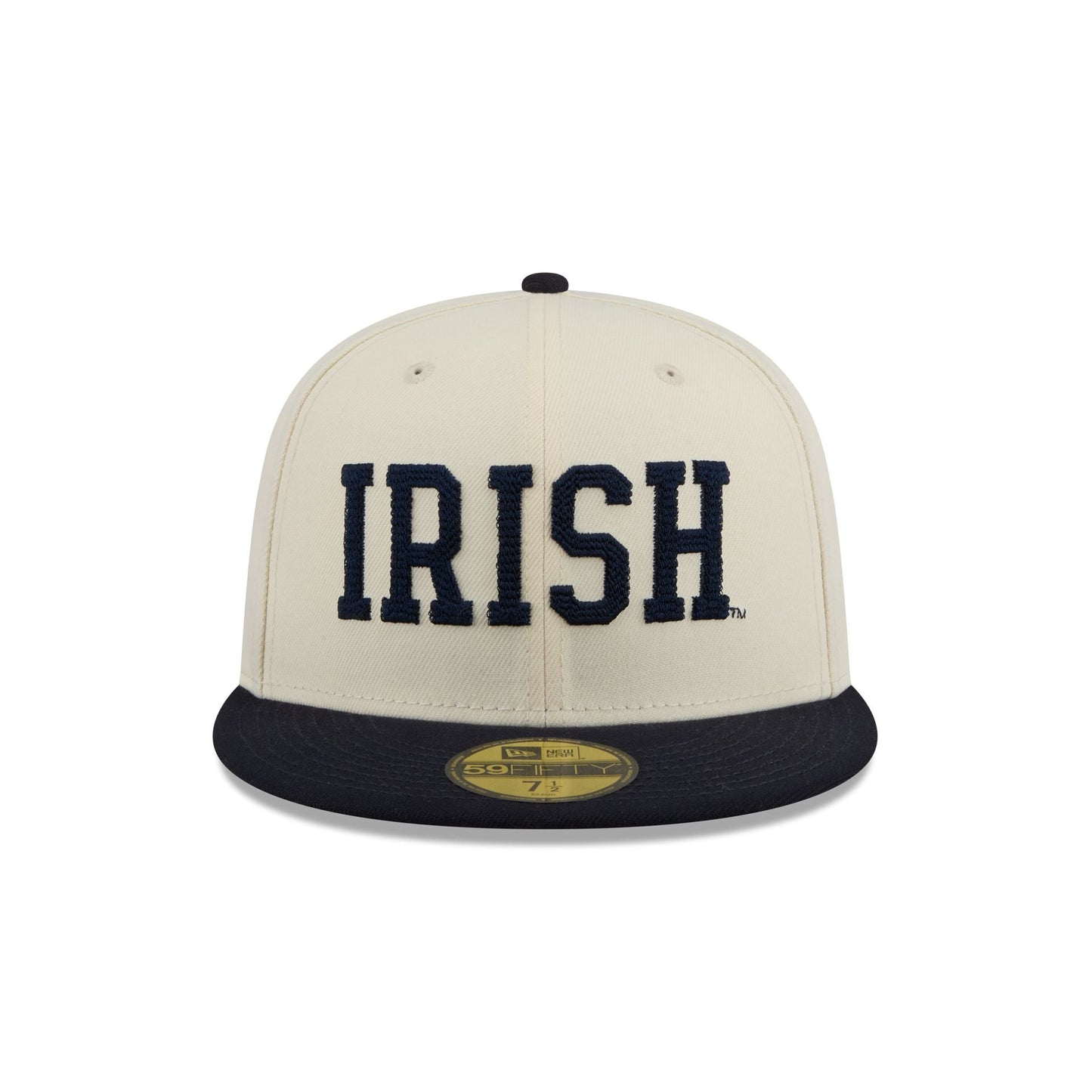 Notre Dame Fighting Irish Two Tone Stitch 59FIFTY Fitted Hat