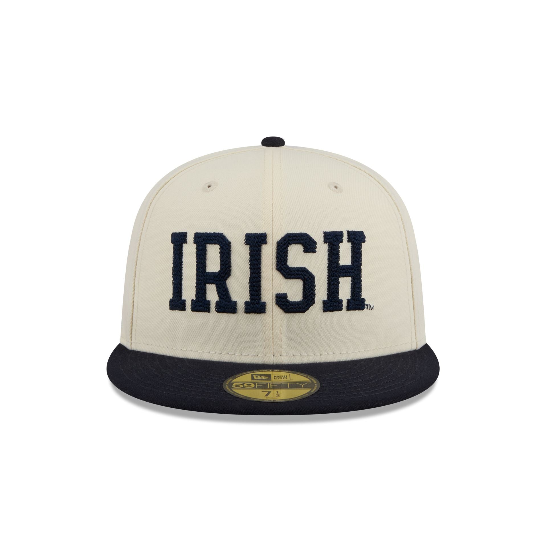 Notre Dame Fighting Irish Two Tone Stitch 59FIFTY Fitted Hat