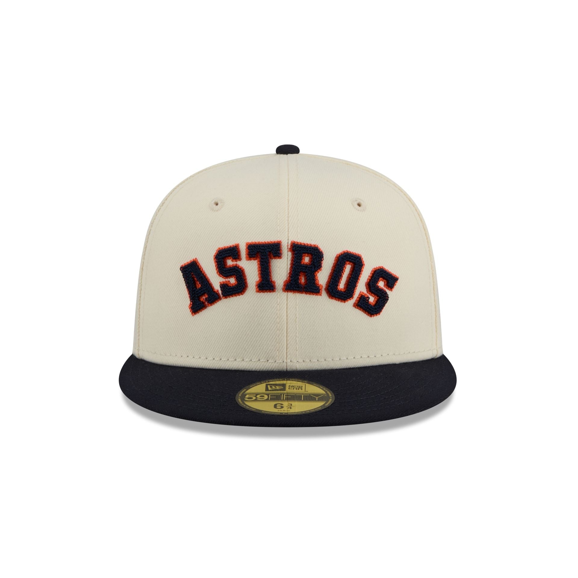 Houston Astros Two Tone Stitch 59FIFTY Fitted Hat