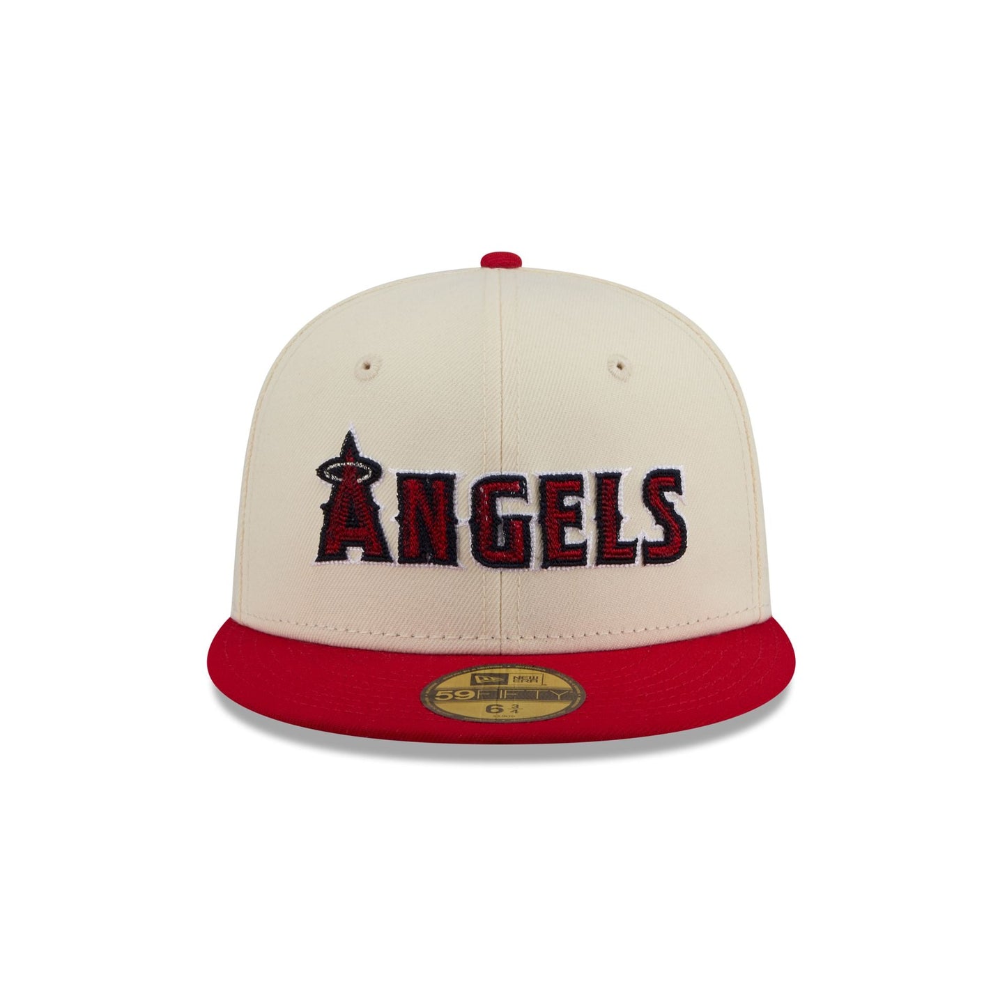 Los Angeles Angels Two Tone Stitch 59FIFTY Fitted Hat